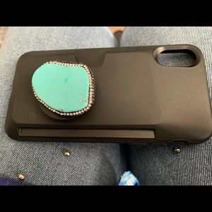 I phone X phone cases with pop sockets.